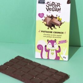 Barra de chocolate ao leite avelã 95g - Super vegan