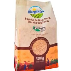 Farinha de mandioca flocada 300g - Biorgânica